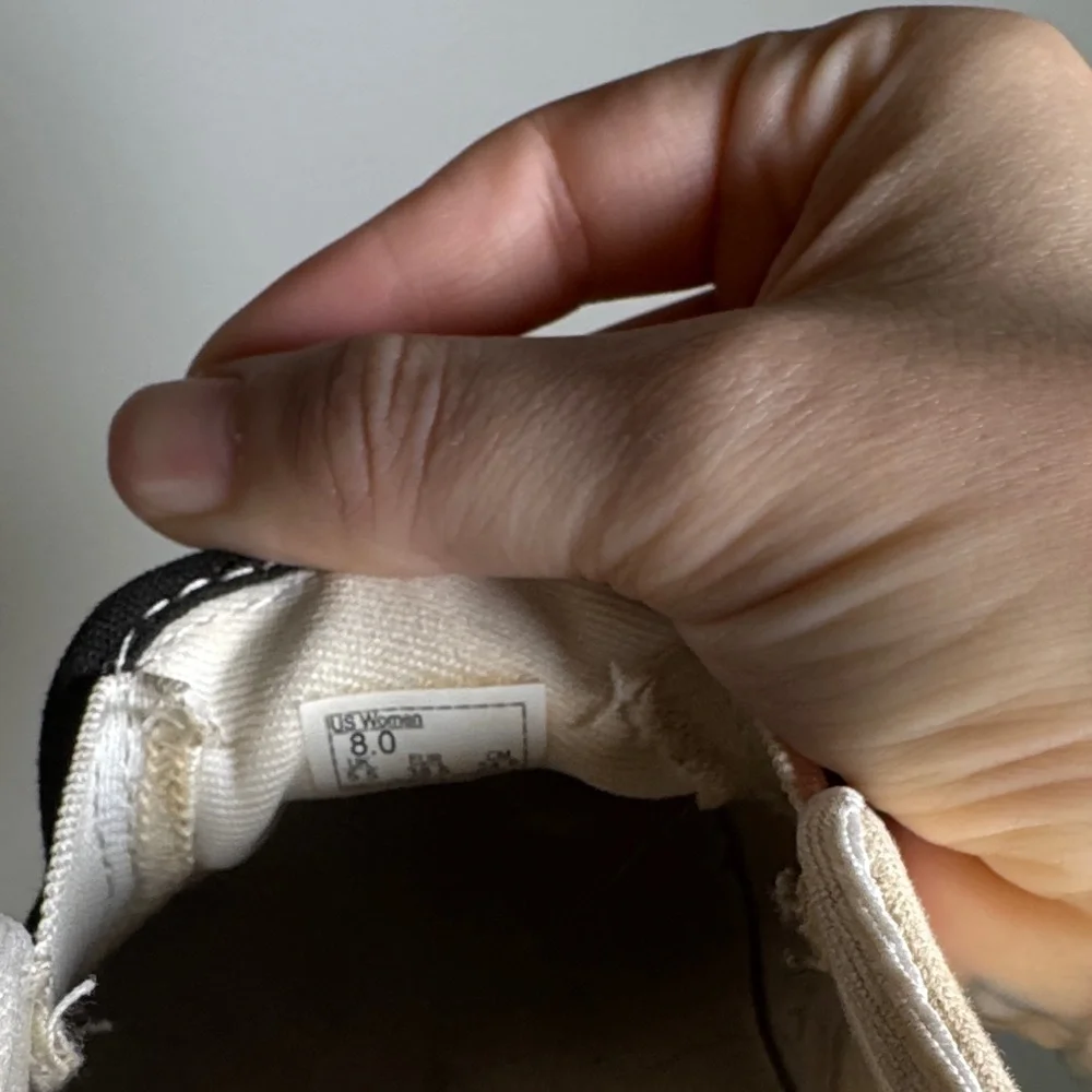 Vans Black and White Checkerboard Slip-Ons - Picture 6 of 6